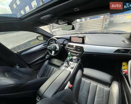 Черный БМВ 5 Серия, объемом двигателя 3 л и пробегом 92 тыс. км за 40000 $, фото 23 на Automoto.ua