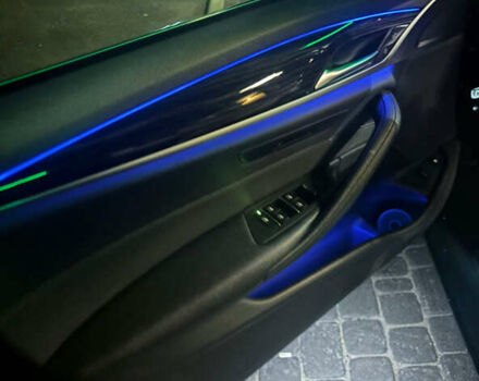 Черный БМВ 5 Серия, объемом двигателя 2 л и пробегом 85 тыс. км за 31000 $, фото 7 на Automoto.ua