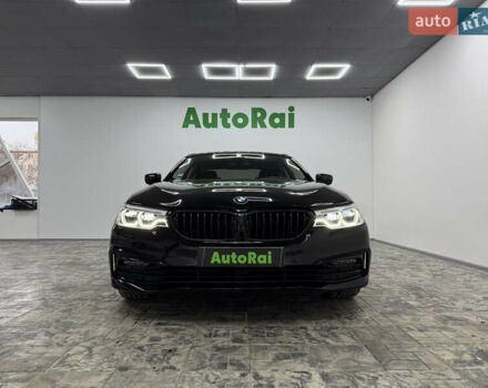 Черный БМВ 5 Серия, объемом двигателя 2 л и пробегом 160 тыс. км за 26500 $, фото 1 на Automoto.ua