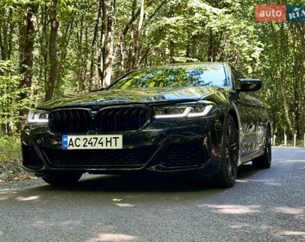 Черный БМВ 5 Серия, объемом двигателя 3 л и пробегом 134 тыс. км за 37000 $, фото 2 на Automoto.ua