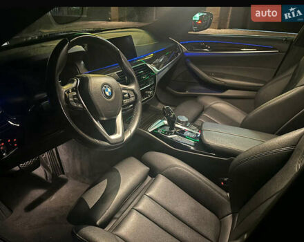 Черный БМВ 5 Серия, объемом двигателя 2 л и пробегом 85 тыс. км за 31000 $, фото 5 на Automoto.ua
