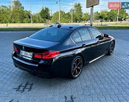 Черный БМВ 5 Серия, объемом двигателя 3 л и пробегом 103 тыс. км за 35000 $, фото 2 на Automoto.ua