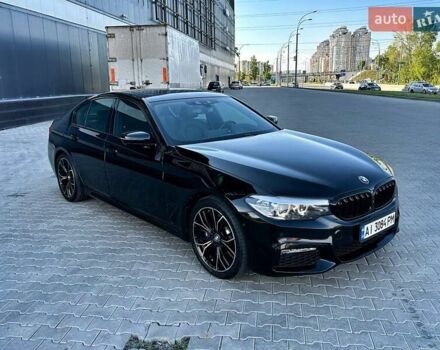 Черный БМВ 5 Серия, объемом двигателя 3 л и пробегом 103 тыс. км за 35000 $, фото 3 на Automoto.ua