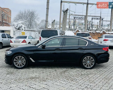 Черный БМВ 5 Серия, объемом двигателя 2 л и пробегом 120 тыс. км за 29999 $, фото 2 на Automoto.ua