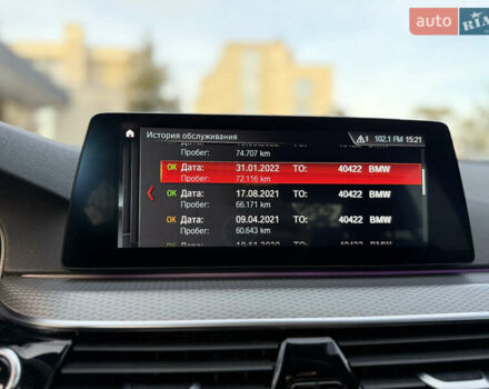 Чорний БМВ 5 Серія, об'ємом двигуна 3 л та пробігом 91 тис. км за 38500 $, фото 72 на Automoto.ua