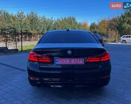 Черный БМВ 5 Серия, объемом двигателя 2 л и пробегом 137 тыс. км за 19700 $, фото 3 на Automoto.ua