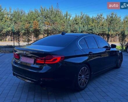 Черный БМВ 5 Серия, объемом двигателя 2 л и пробегом 137 тыс. км за 19700 $, фото 1 на Automoto.ua