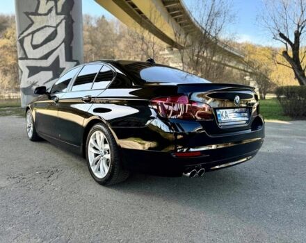 Черный БМВ 5 Серия, объемом двигателя 3 л и пробегом 201 тыс. км за 21300 $, фото 4 на Automoto.ua