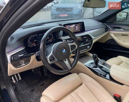 Черный БМВ 5 Серия, объемом двигателя 4.39 л и пробегом 84 тыс. км за 44500 $, фото 12 на Automoto.ua