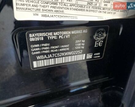Чорний БМВ 5 Серія, об'ємом двигуна 2 л та пробігом 90 тис. км за 9900 $, фото 11 на Automoto.ua