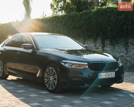 Черный БМВ 5 Серия, объемом двигателя 2 л и пробегом 155 тыс. км за 37500 $, фото 4 на Automoto.ua