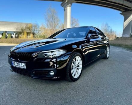 Черный БМВ 5 Серия, объемом двигателя 3 л и пробегом 201 тыс. км за 21300 $, фото 1 на Automoto.ua