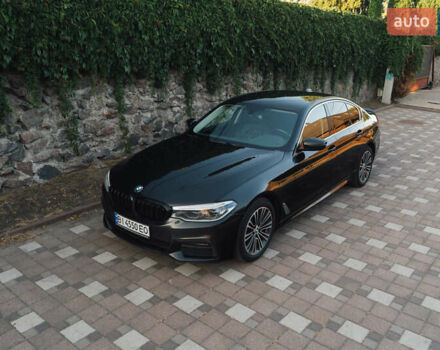 Черный БМВ 5 Серия, объемом двигателя 2 л и пробегом 155 тыс. км за 37500 $, фото 1 на Automoto.ua