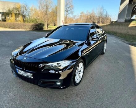 Черный БМВ 5 Серия, объемом двигателя 3 л и пробегом 201 тыс. км за 21300 $, фото 2 на Automoto.ua