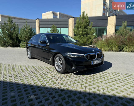 Черный БМВ 5 Серия, объемом двигателя 2 л и пробегом 116 тыс. км за 41200 $, фото 1 на Automoto.ua