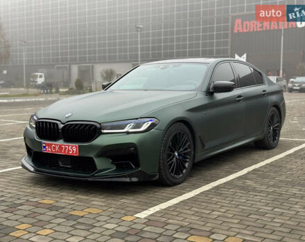 Черный БМВ 5 Серия, объемом двигателя 3 л и пробегом 205 тыс. км за 34500 $, фото 2 на Automoto.ua