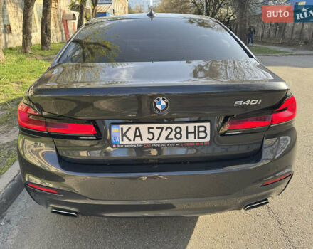 Чорний БМВ 5 Серія, об'ємом двигуна 3 л та пробігом 70 тис. км за 48000 $, фото 6 на Automoto.ua