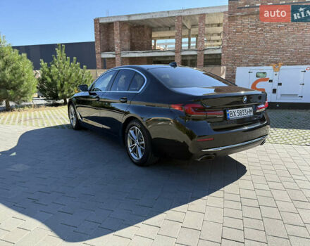 Черный БМВ 5 Серия, объемом двигателя 2 л и пробегом 116 тыс. км за 41200 $, фото 5 на Automoto.ua