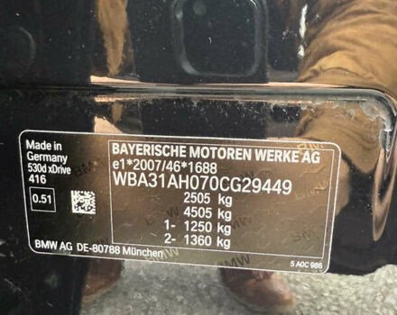 Чорний БМВ 5 Серія, об'ємом двигуна 2.99 л та пробігом 196 тис. км за 47000 $, фото 26 на Automoto.ua