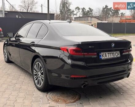 Черный БМВ 5 Серия, объемом двигателя 2 л и пробегом 77 тыс. км за 33700 $, фото 5 на Automoto.ua
