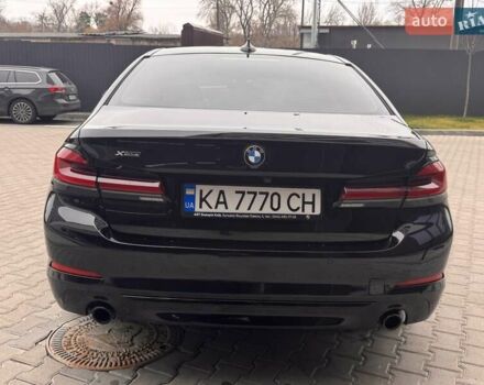 Черный БМВ 5 Серия, объемом двигателя 2 л и пробегом 77 тыс. км за 33700 $, фото 4 на Automoto.ua