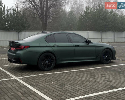 Черный БМВ 5 Серия, объемом двигателя 3 л и пробегом 205 тыс. км за 34500 $, фото 7 на Automoto.ua