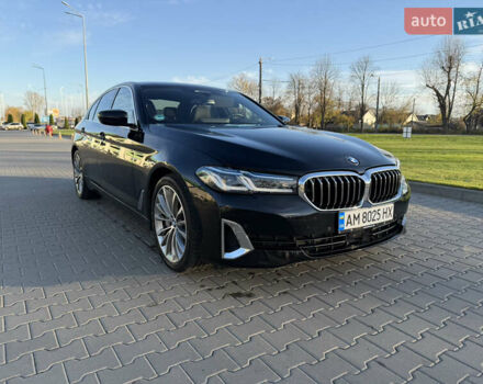 Черный БМВ 5 Серия, объемом двигателя 2.99 л и пробегом 110 тыс. км за 49999 $, фото 1 на Automoto.ua
