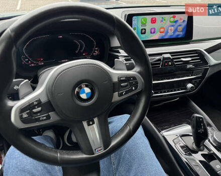 Черный БМВ 5 Серия, объемом двигателя 3 л и пробегом 205 тыс. км за 34500 $, фото 20 на Automoto.ua