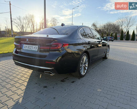Черный БМВ 5 Серия, объемом двигателя 2.99 л и пробегом 110 тыс. км за 49999 $, фото 5 на Automoto.ua