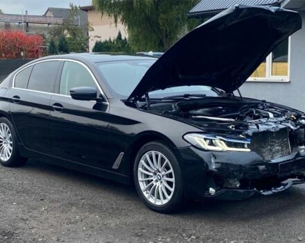 Черный БМВ 5 Серия, объемом двигателя 2 л и пробегом 202 тыс. км за 16019 $, фото 1 на Automoto.ua