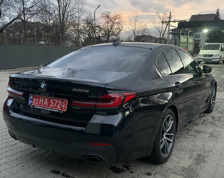 Черный БМВ 5 Серия, объемом двигателя 2 л и пробегом 46 тыс. км за 46200 $, фото 6 на Automoto.ua