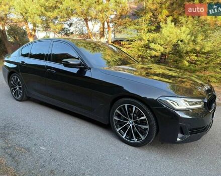 Черный БМВ 5 Серия, объемом двигателя 2 л и пробегом 40 тыс. км за 44500 $, фото 2 на Automoto.ua