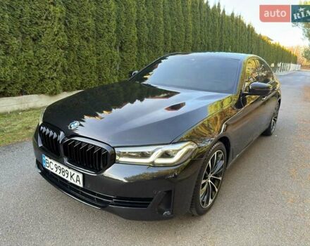 Черный БМВ 5 Серия, объемом двигателя 2 л и пробегом 40 тыс. км за 44500 $, фото 4 на Automoto.ua