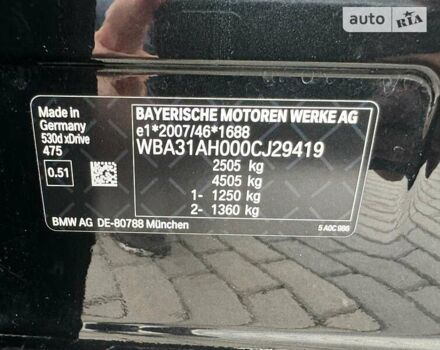 Черный БМВ 5 Серия, объемом двигателя 3 л и пробегом 200 тыс. км за 59999 $, фото 34 на Automoto.ua