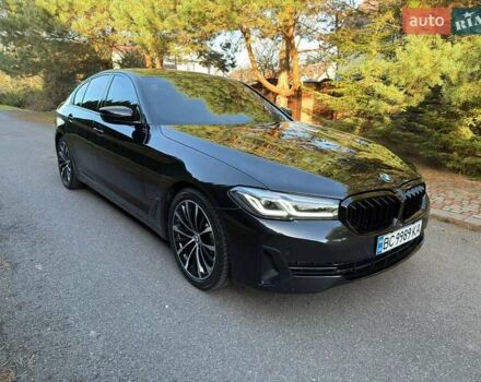 Черный БМВ 5 Серия, объемом двигателя 2 л и пробегом 40 тыс. км за 44500 $, фото 1 на Automoto.ua