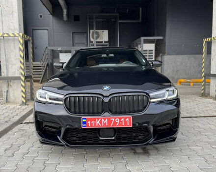 Чорний БМВ 5 Серія, об'ємом двигуна 2 л та пробігом 126 тис. км за 36500 $, фото 1 на Automoto.ua