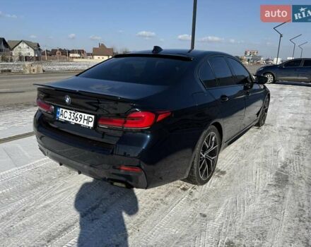 Черный БМВ 5 Серия, объемом двигателя 3 л и пробегом 155 тыс. км за 46300 $, фото 6 на Automoto.ua