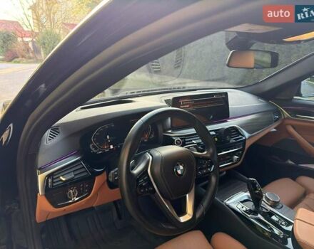 Черный БМВ 5 Серия, объемом двигателя 2 л и пробегом 40 тыс. км за 44500 $, фото 14 на Automoto.ua