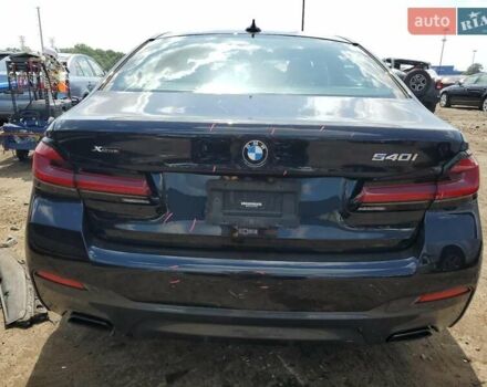 Черный БМВ 5 Серия, объемом двигателя 3 л и пробегом 100 тыс. км за 13000 $, фото 4 на Automoto.ua