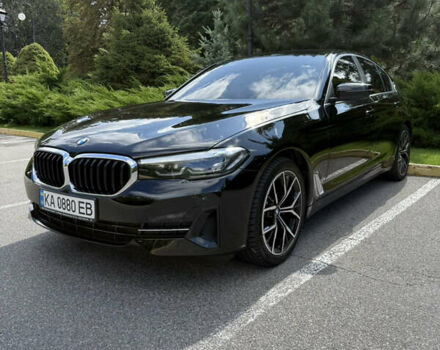 Черный БМВ 5 Серия, объемом двигателя 2 л и пробегом 95 тыс. км за 43500 $, фото 1 на Automoto.ua