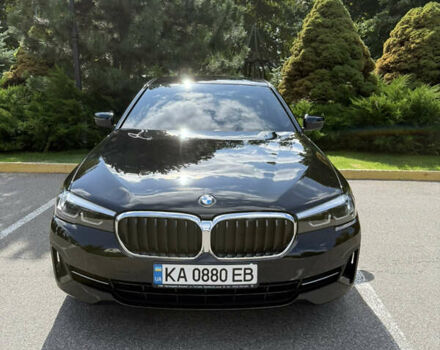 Черный БМВ 5 Серия, объемом двигателя 2 л и пробегом 95 тыс. км за 43500 $, фото 2 на Automoto.ua