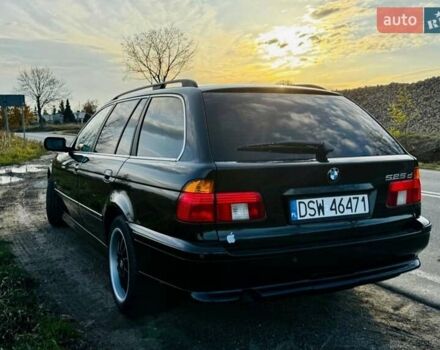 Черный БМВ 5 Серия, объемом двигателя 2.5 л и пробегом 265 тыс. км за 2200 $, фото 5 на Automoto.ua