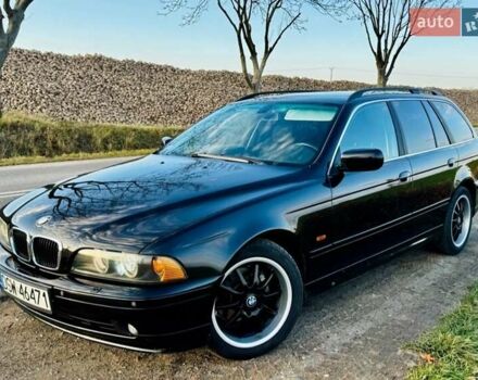 Черный БМВ 5 Серия, объемом двигателя 2.5 л и пробегом 265 тыс. км за 2200 $, фото 11 на Automoto.ua