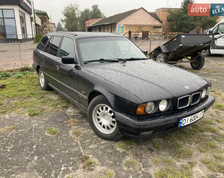 Черный БМВ 5 Серия, объемом двигателя 2.5 л и пробегом 300 тыс. км за 2300 $, фото 2 на Automoto.ua