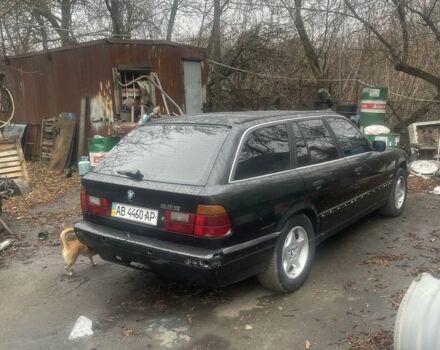 Черный БМВ 5 Серия, объемом двигателя 2.5 л и пробегом 355 тыс. км за 2500 $, фото 1 на Automoto.ua