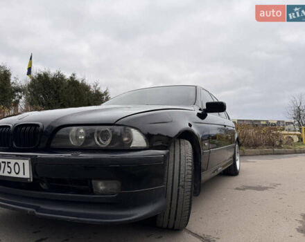 Черный БМВ 5 Серия, объемом двигателя 2.5 л и пробегом 187 тыс. км за 2999 $, фото 2 на Automoto.ua