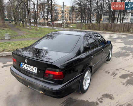 Черный БМВ 5 Серия, объемом двигателя 2.5 л и пробегом 187 тыс. км за 2999 $, фото 7 на Automoto.ua