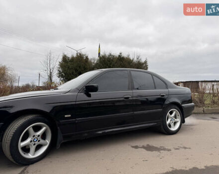 Черный БМВ 5 Серия, объемом двигателя 2.5 л и пробегом 187 тыс. км за 2999 $, фото 4 на Automoto.ua