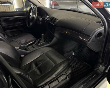 Черный БМВ 5 Серия, объемом двигателя 2.5 л и пробегом 187 тыс. км за 2999 $, фото 16 на Automoto.ua