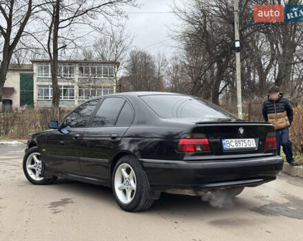 Черный БМВ 5 Серия, объемом двигателя 2.5 л и пробегом 187 тыс. км за 2999 $, фото 5 на Automoto.ua